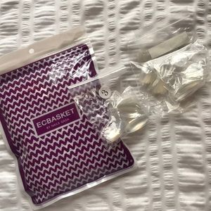 Fake Acrylic Nails Coffin Shape